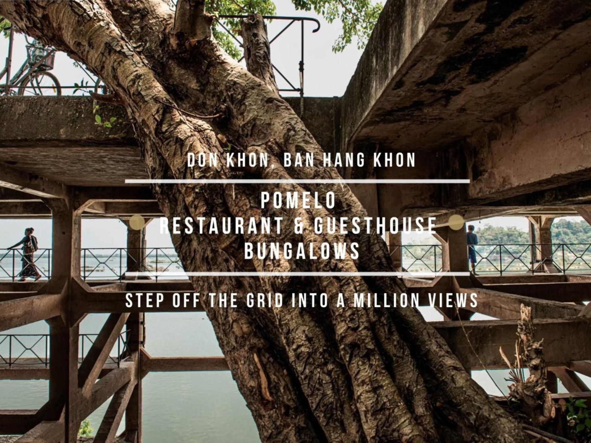 Pomelo Restaurant And Guesthouse - Fishermen & Tammarine Cottages Riverfront - Experience Nature, Culture And Adventure & Tailor-Made Tour Ban Khon Екстериор снимка